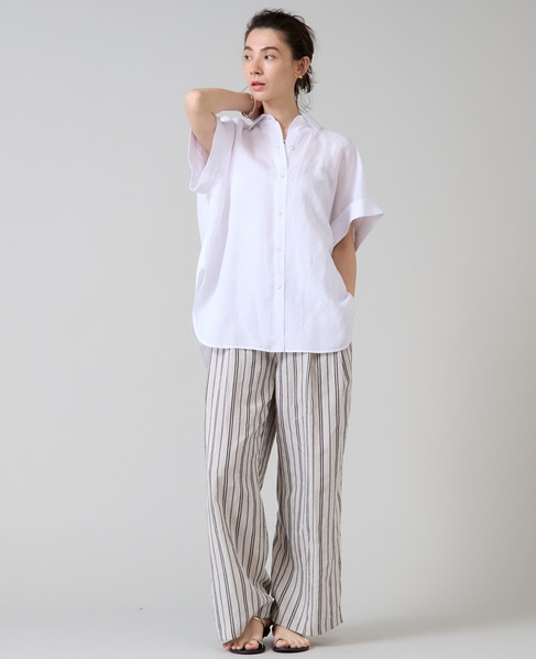 フレンチスリーブシャツ 詳細画像 ホワイト 4