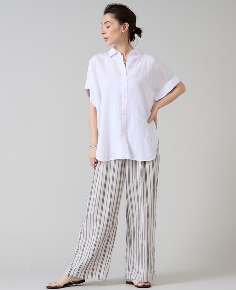 フレンチスリーブシャツ 詳細画像 ホワイト 5