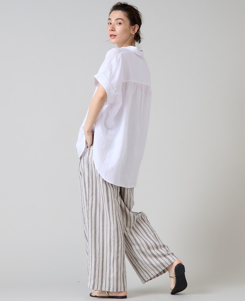 フレンチスリーブシャツ 詳細画像 ホワイト 8