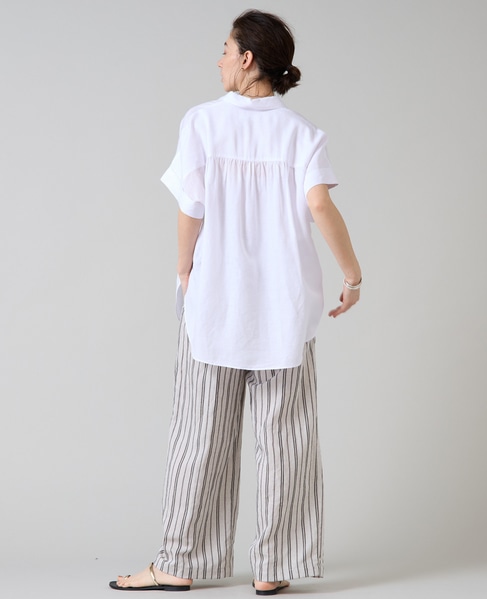 フレンチスリーブシャツ 詳細画像 ホワイト 9