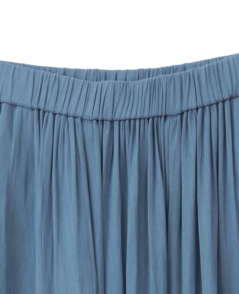 パネルフレアスカート 詳細画像 ブルー 14