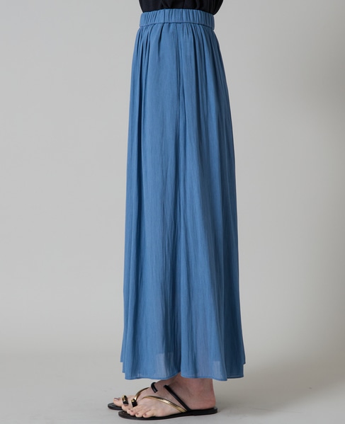 パネルフレアスカート 詳細画像 ブルー 9