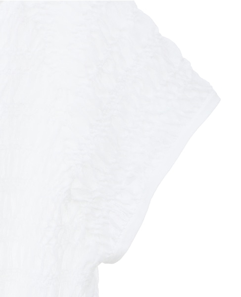 シャーリングレースニット 詳細画像 ホワイト 24