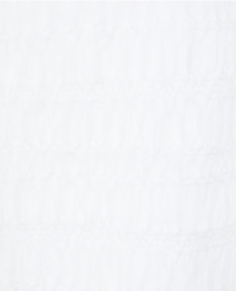 シャーリングレースニット 詳細画像 ホワイト 26