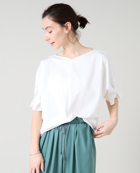 タックドルマンスリーブ 詳細画像 ホワイト 2