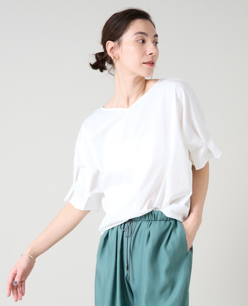 タックドルマンスリーブ 詳細画像 ホワイト 3