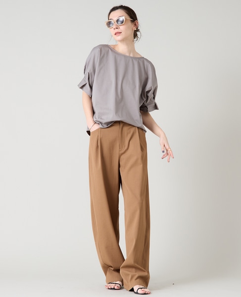 タックドルマンスリーブ 詳細画像 グレージュ 5