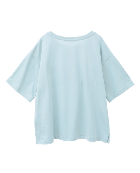 プリントTシャツ 詳細画像 サックス 2