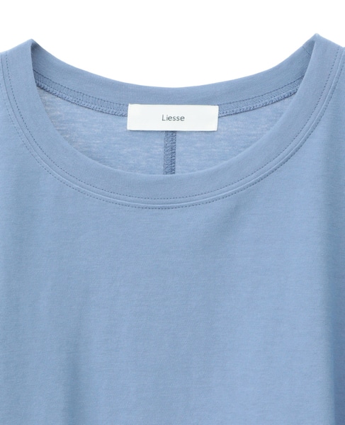 袖フリルノースリーブカットソー 詳細画像 インディゴ 14