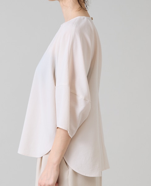 コクーンスリーブ切り替えブラウス 詳細画像 アイボリー 5