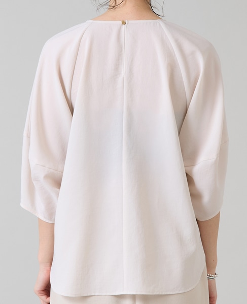 コクーンスリーブ切り替えブラウス 詳細画像 アイボリー 6