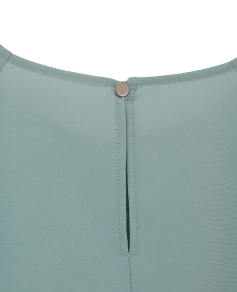 コクーンスリーブ切り替えブラウス 詳細画像 サックス 10