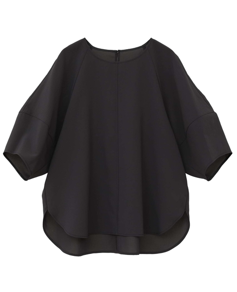 コクーンスリーブ切り替えブラウス 詳細画像 スミクロ 6