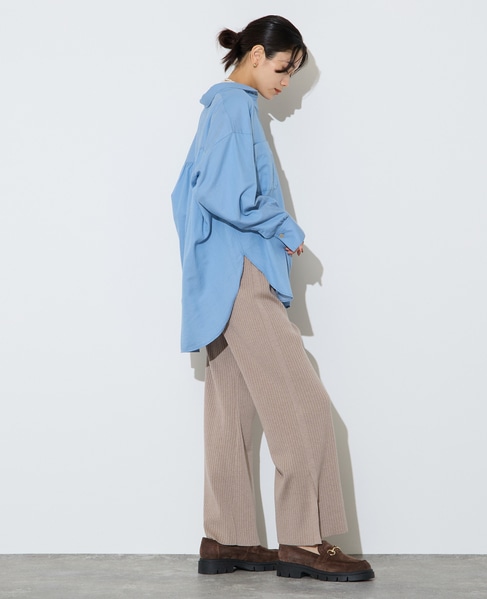コットンテンセルシャツ 詳細画像 ブルー 10