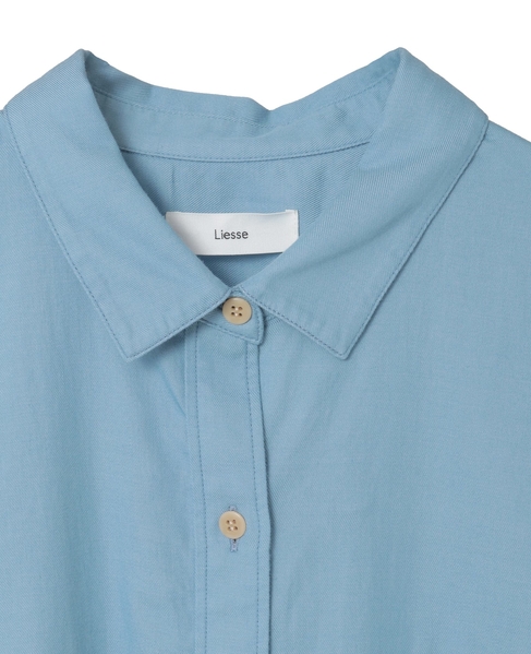 コットンテンセルシャツ 詳細画像 ブルー 14