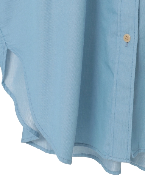 コットンテンセルシャツ 詳細画像 ブルー 16