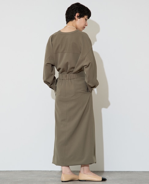 Vカラーシャツ 詳細画像 カーキ 6