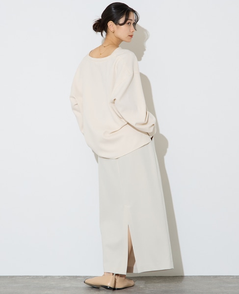 キーネックプルオーバー 詳細画像 アイボリー 6