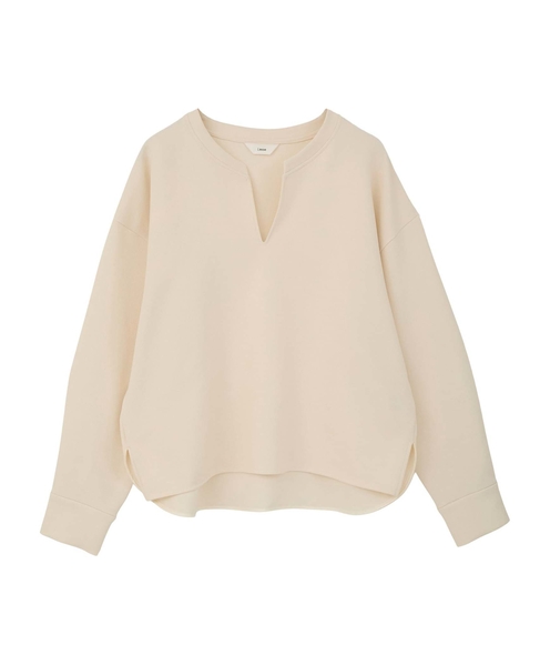 キーネックプルオーバー 詳細画像 アイボリー 7