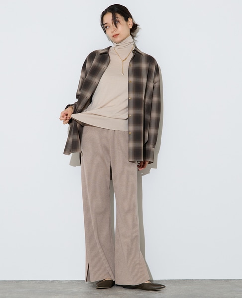 チェックシャツ 詳細画像 ブラウン 11