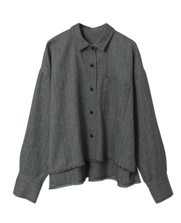 クロップドシャツ