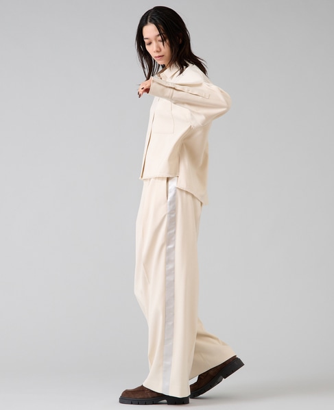 クロップドシャツ 詳細画像 アイボリー 10