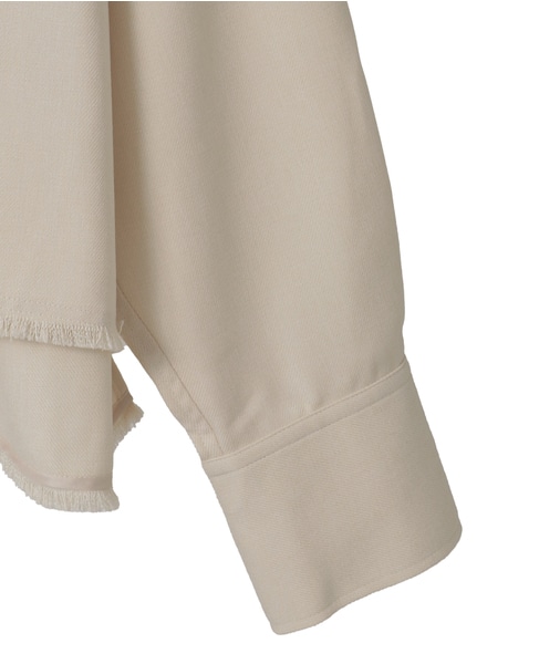 クロップドシャツ 詳細画像 アイボリー 16