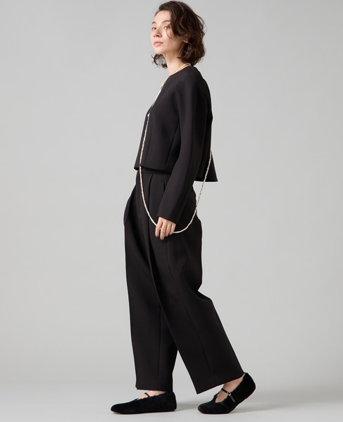 トリプルクロスノーカラープルオーバー 詳細画像 ブラック 4