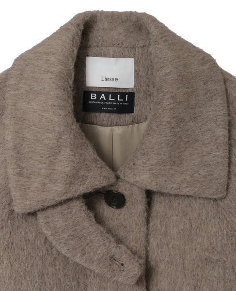 シャギーステンカラーコート 詳細画像 モカ 16