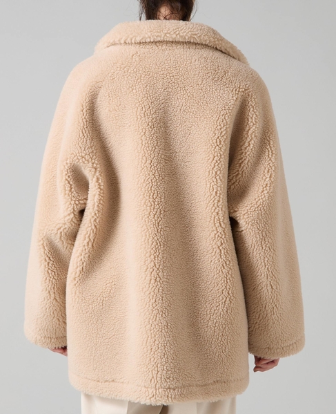 ビックカラーボアコート 詳細画像 ベージュ 9