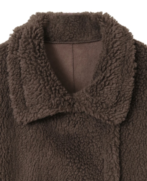 ビックカラーボアコート 詳細画像 ブラウン 23