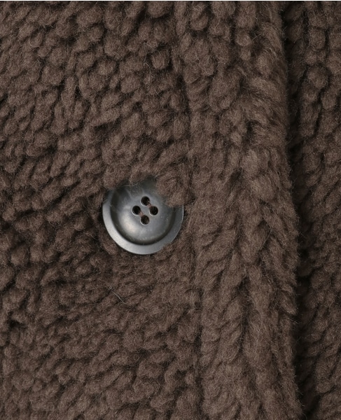 ビックカラーボアコート 詳細画像 ブラウン 26