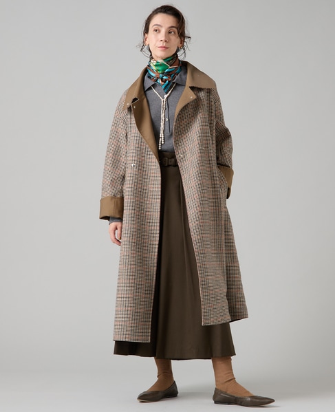 【大草直子さんコラボ】リバーシブルコート