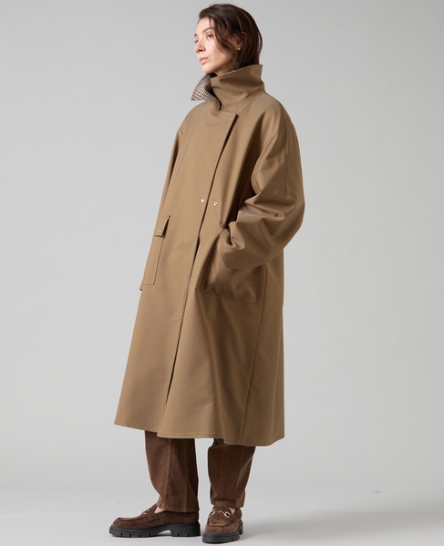 【大草直子さんコラボ】リバーシブルコート 詳細画像 ベージュ 12