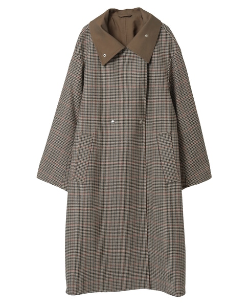 【大草直子さんコラボ】リバーシブルコート 詳細画像 ベージュ 13