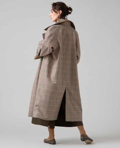 【大草直子さんコラボ】リバーシブルコート 詳細画像 ベージュ 4