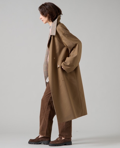 【大草直子さんコラボ】リバーシブルコート 詳細画像 ベージュ 8