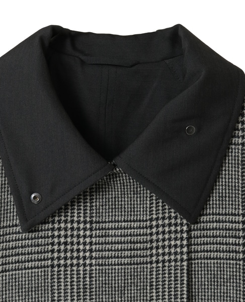 【大草直子さんコラボ】リバーシブルコート 詳細画像 ブラック 11