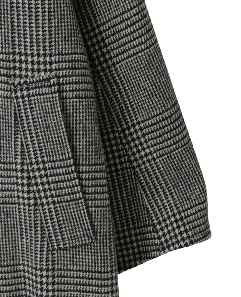 【大草直子さんコラボ】リバーシブルコート 詳細画像 ブラック 12