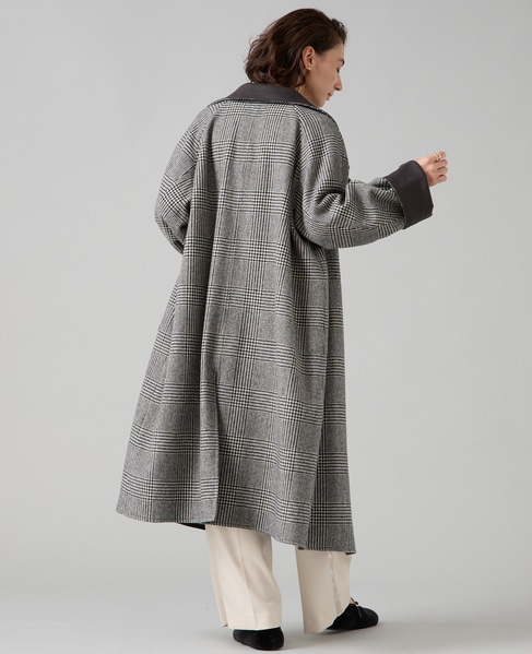 【大草直子さんコラボ】リバーシブルコート 詳細画像 ブラック 4