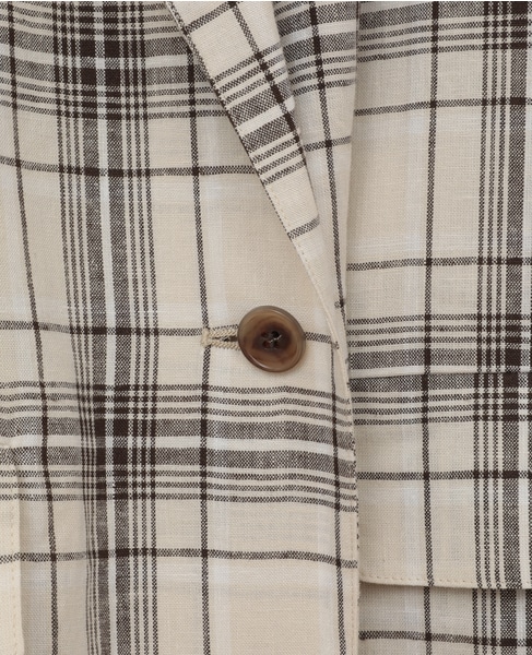 リネンテーラードジャケット 詳細画像 チェック 27