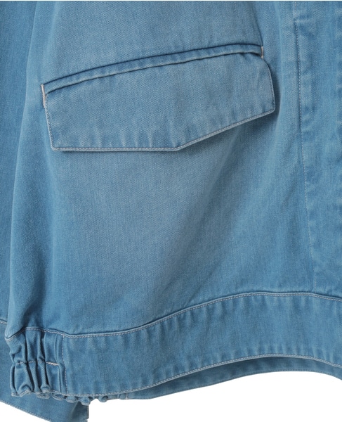 ドルマンデニムブルゾン 詳細画像 インディゴブルー 29