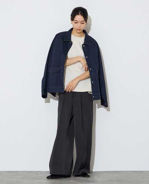 ドルマンデニムブルゾン 詳細画像 ネイビー 5