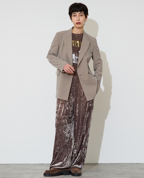 テーラードダブルジャケット 詳細画像 ベージュ 5