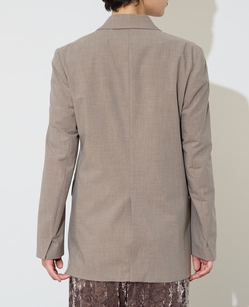 テーラードダブルジャケット 詳細画像 ベージュ 8