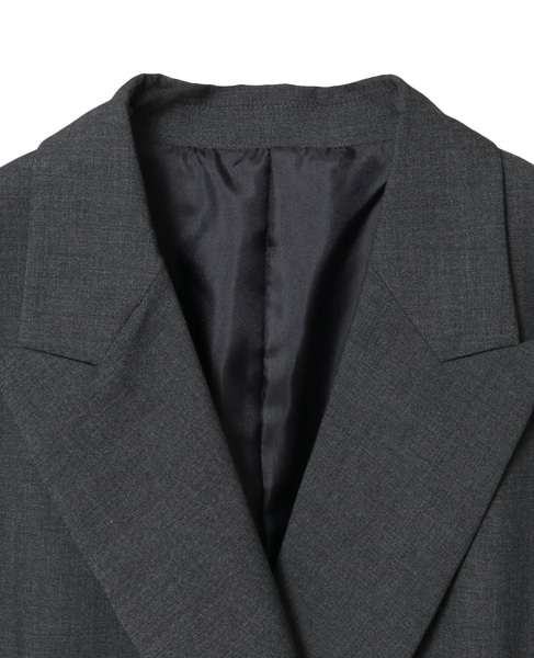テーラードダブルジャケット 詳細画像 チャコールグレー 15