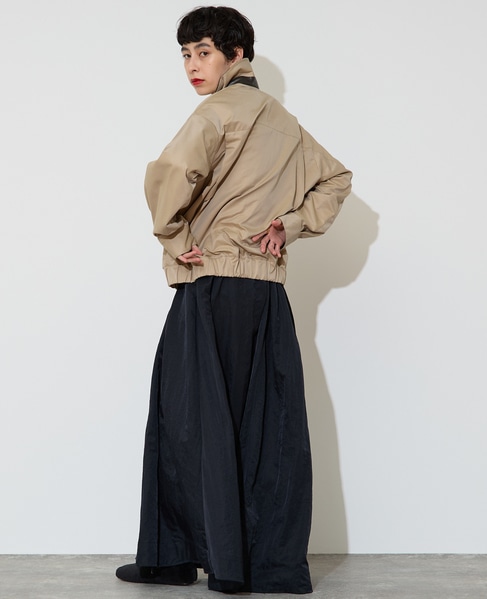 フェイクレザーコンビブルゾン 詳細画像 ベージュ 7