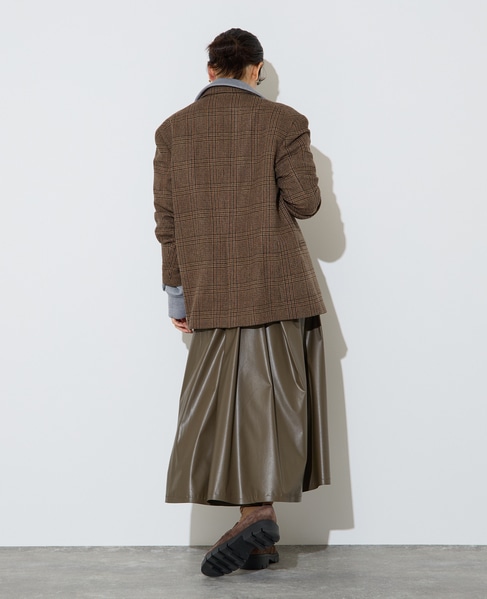 ピークドダブルジャケット 詳細画像 グレンチェック 12