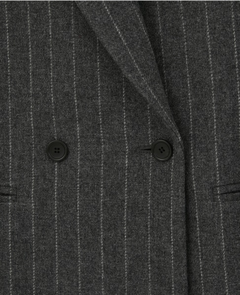 ピークドダブルジャケット 詳細画像 グレー系 5