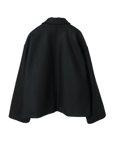 ショート丈ウールブルゾン 詳細画像 ブラック 9